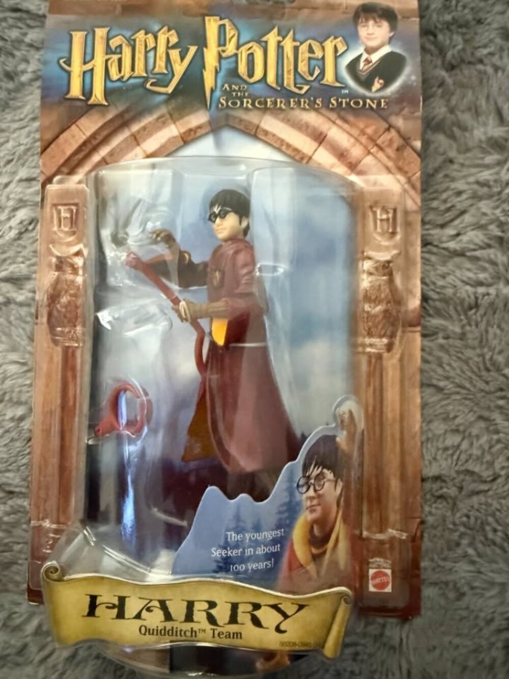 Harry Potter Quidditch Team Figure – Mattel Sorcerer’s Stone – Sealed